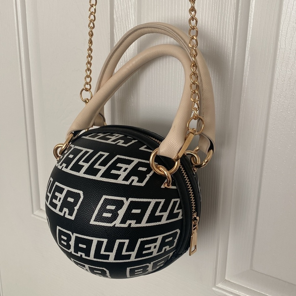 Baller Mini Round Purse Bag - Picture 3 of 10